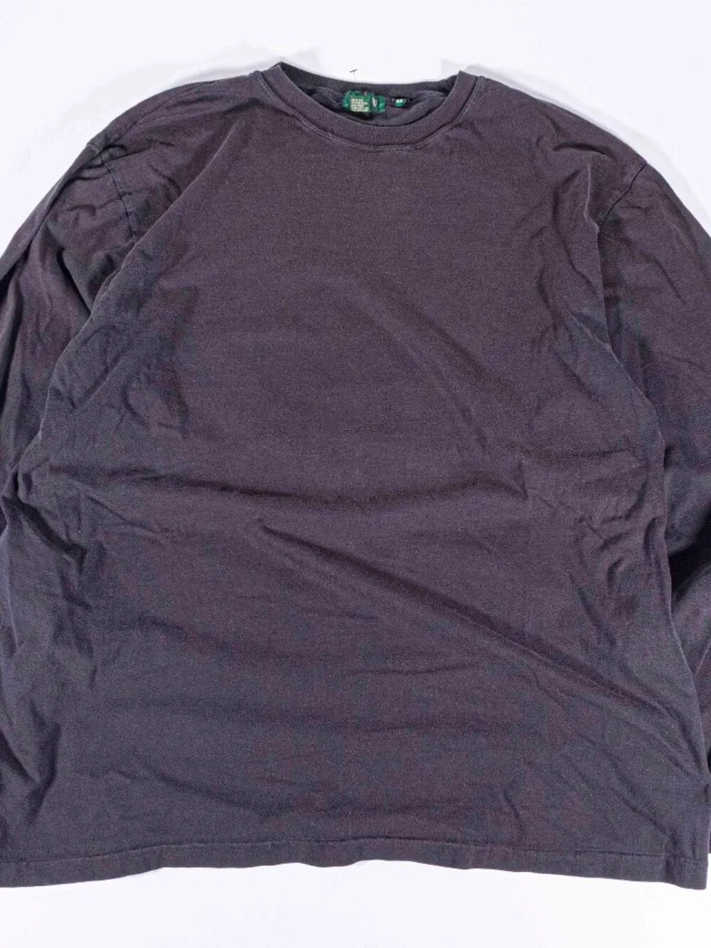 Vintage 90s J Crew Oarsman Long Sleeve T-Shirt Mens XXL Blank Sun Faded